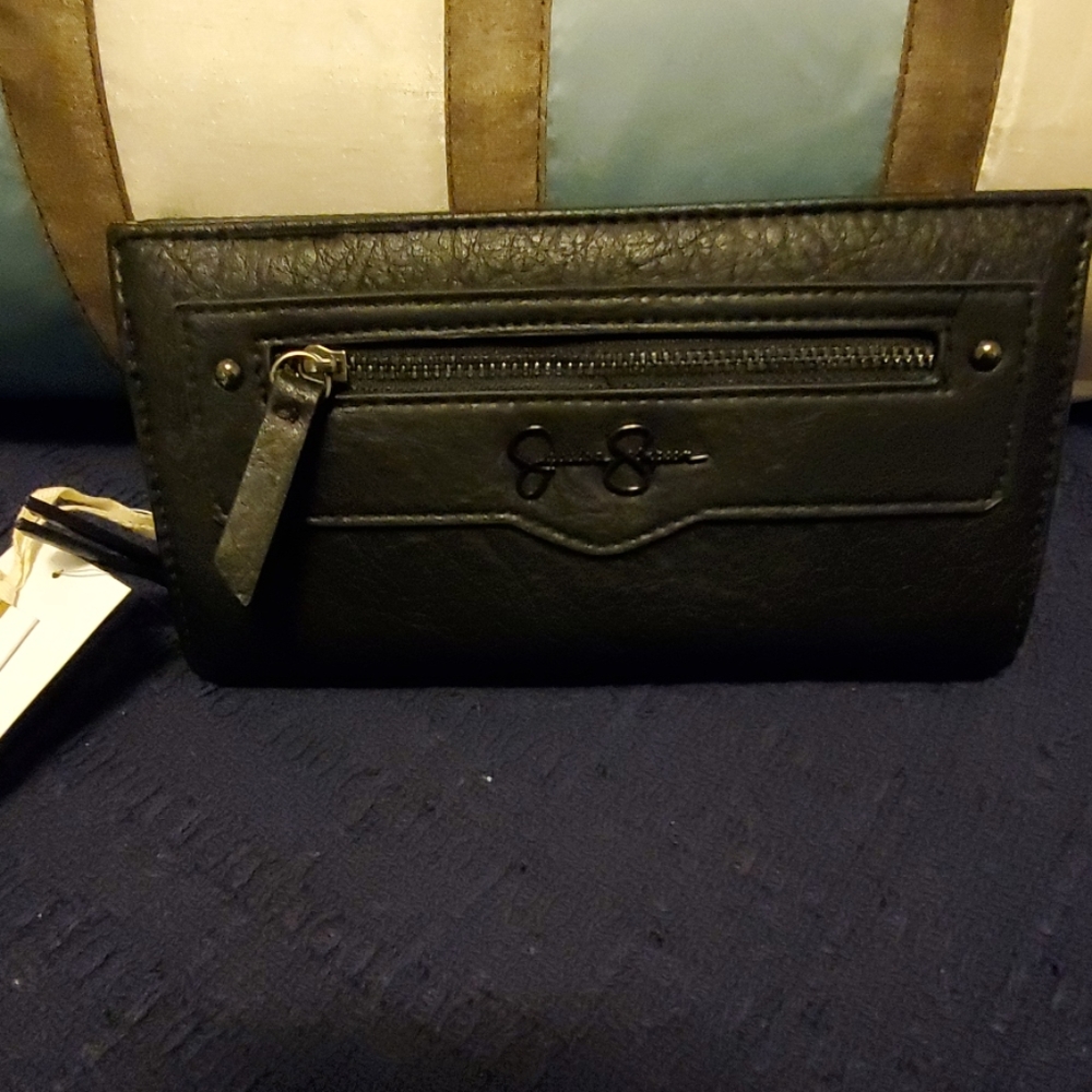 Jessica Simpson  black wallet